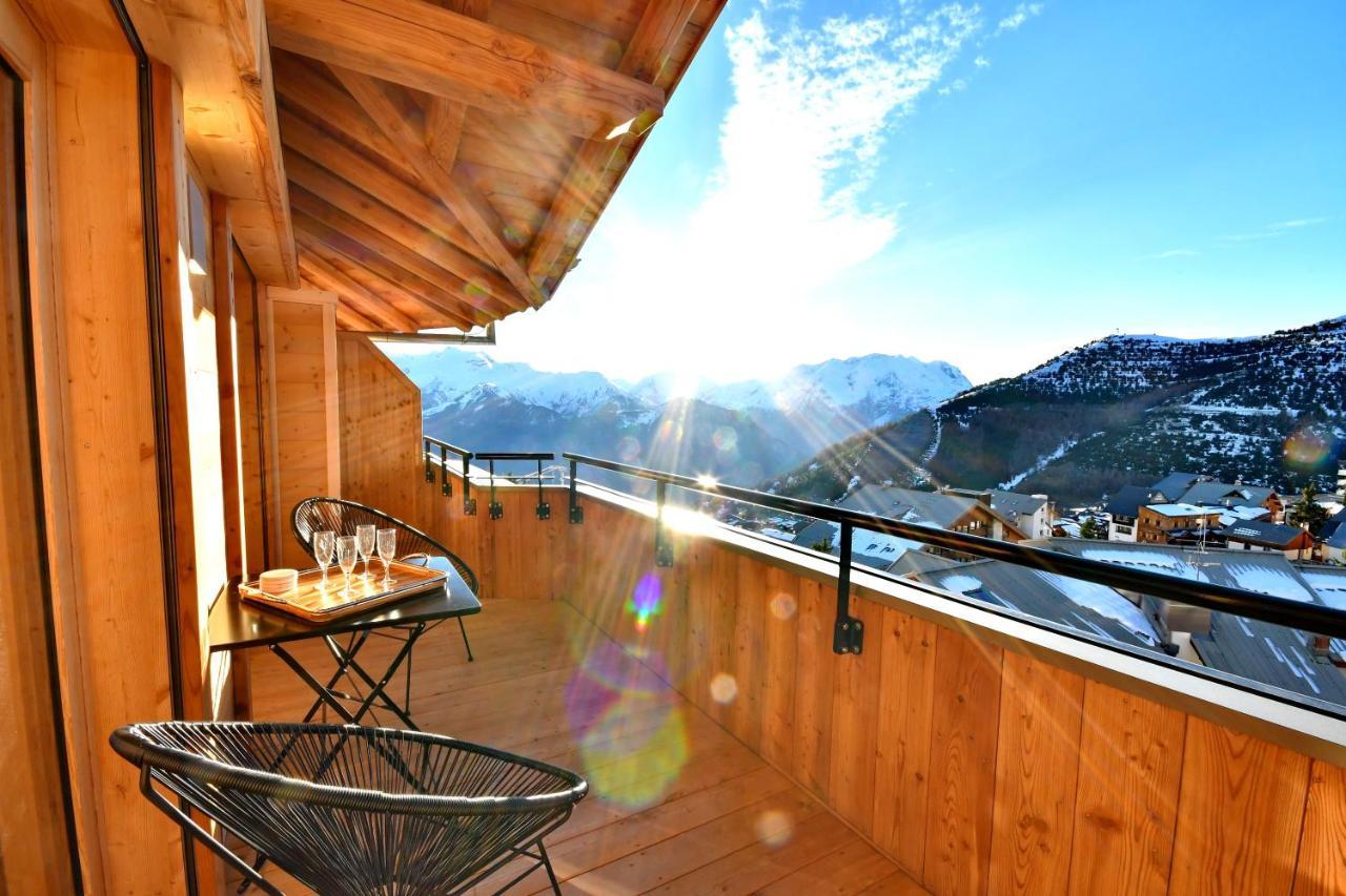 Beautiful Duplex Alpe D'Huez Appartement Buitenkant foto